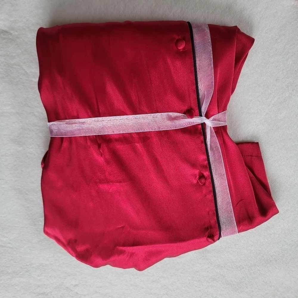 Gilligan and O'Malley Sleepwear Women's Red Pajama Set Size XL NWT